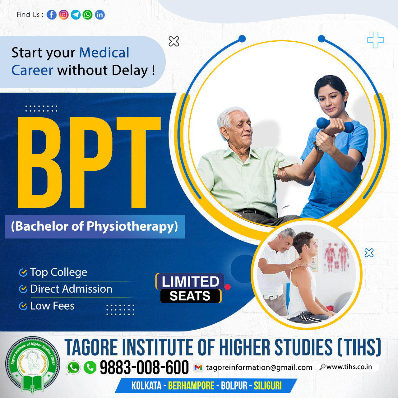 BPT - Bachelor of Physiotherapy